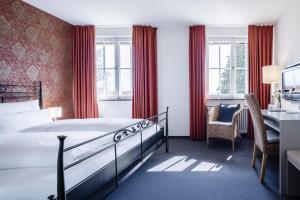 Postel nebo postele na pokoji v ubytování Villa Neugarten