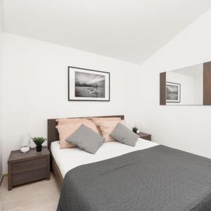Кровать или кровати в номере Private House For You Zadar