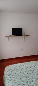 TV a/nebo společenská místnost v ubytování Dulce hogar baño compartido