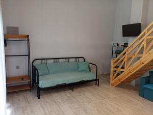 TV a/nebo společenská místnost v ubytování Xristos apartment and maisonettes