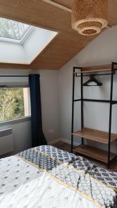 Gîte des Roches客房内的一张或多张床位