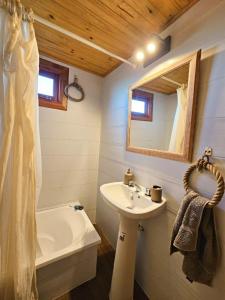 Koupelna v ubytování TERRA