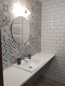 Koupelna v ubytování Apartmány Adam