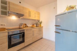 Kuchyň nebo kuchyňský kout v ubytování Apartment Bergwiese I Balkon I Aufzug I Stellplatz