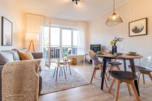 Posezení v ubytování Apartment Bergwiese I Balkon I Aufzug I Stellplatz
