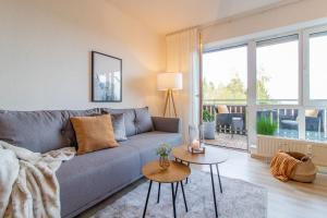 Posezení v ubytování Apartment Bergwiese I Balkon I Aufzug I Stellplatz