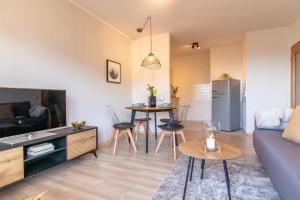 Kuchyň nebo kuchyňský kout v ubytování Apartment Bergwiese I Balkon I Aufzug I Stellplatz