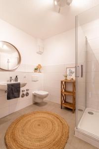 Koupelna v ubytování Apartment Bergwiese I Balkon I Aufzug I Stellplatz