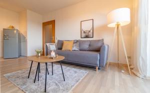 Kuchyň nebo kuchyňský kout v ubytování Apartment Bergwiese I Balkon I Aufzug I Stellplatz