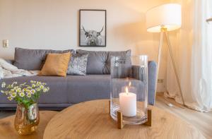 Posezení v ubytování Apartment Bergwiese I Balkon I Aufzug I Stellplatz