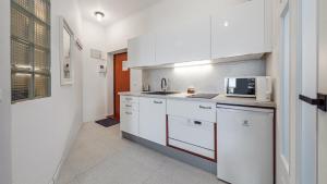 Kuchyňa alebo kuchynka v ubytovaní Apartamenty Sun & Snow Traugutta Plaża