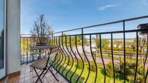 Balkón alebo terasa v ubytovaní Apartamenty Sun & Snow Traugutta Plaża