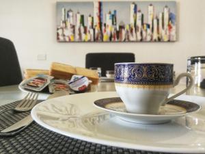 Coffee and tea making facilities at Domus Deiana