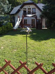 Vonkajšia záhrada v ubytovaní Liliána Vendégház
