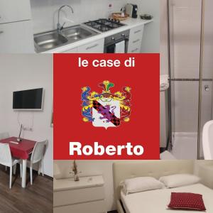 TV a/nebo společenská místnost v ubytování Le case di Roberto