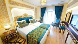 Golden Marmara Hotel 객실 침대