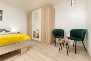 Apartment Ena Near Pula Amphitheater客房内的一张或多张床位