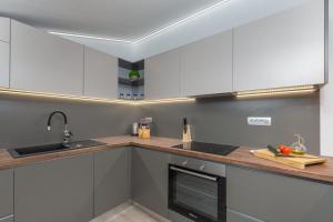 Apartment Ena Near Pula Amphitheater的厨房或小厨房