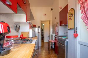 Kuchyň nebo kuchyňský kout v ubytování B&B Il Rosmarino + 7 fotografií