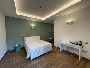 Postel nebo postele na pokoji v ubytování Maera B&B Ravello