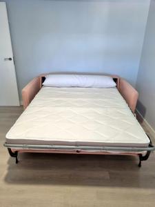 a bed in a room with a mattress at Casa Alcabre (Samil) in Vigo