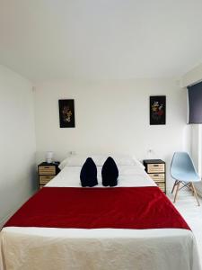 Posteľ alebo postele v izbe v ubytovaní Guest House Leo