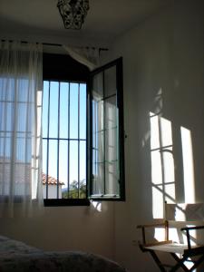 Posteľ alebo postele v izbe v ubytovaní Charming apartment with mountain view in Jabuguillo, 70 m²