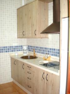 Kuchyňa alebo kuchynka v ubytovaní Charming apartment with mountain view in Jabuguillo, 70 m²