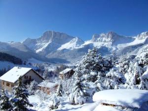 Appartement d'une chambre avec wifi a Gresse en Vercors a 2 km des pistes v zimě