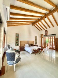 Posezení v ubytování Finca Hotel Guadalupe