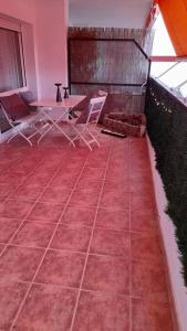 Patio nebo venkovní prostory v ubytování Fantástico apartamento con piscina en Tossa de Mar