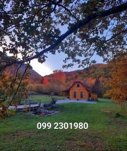 Naturlandschaft in der Nähe des Chalets