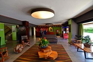 Posezení v ubytování Auténtico Hotel