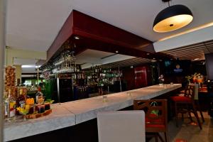 Lounge nebo bar v ubytování Auténtico Hotel