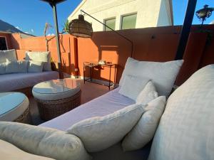Posezení v ubytování Casa Delfina