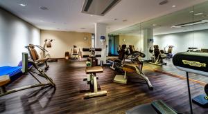 Centrul de fitness și/sau facilități de fitness de la Wellnesshotel Golf Panorama