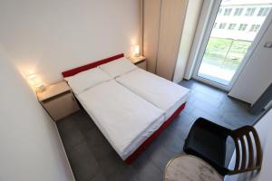 Postel nebo postele na pokoji v ubytování Apartmány Vír