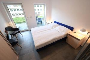 Postel nebo postele na pokoji v ubytování Apartmány Vír