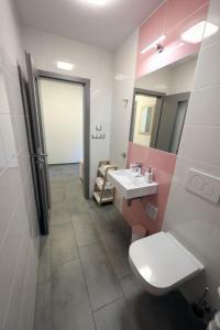 Koupelna v ubytování Apartmány Vír