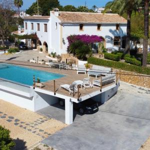 Bazén v ubytování Villa Mareta nebo v jeho okolí