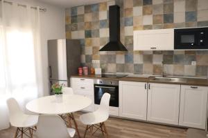 Kuchnia lub aneks kuchenny w obiekcie APARTAMENTOS RURALES ( LA COBIJÁ) APART Nº2 CONIL