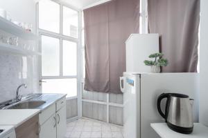 Kuchyň nebo kuchyňský kout v ubytování Apartments Nikolic