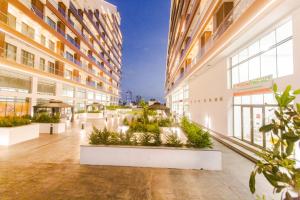 a view of the courtyard of a building at Accra Luxury Apartments @ The Signature in Accra