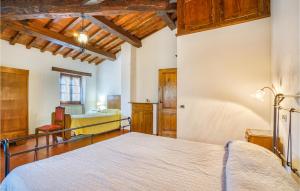 Posteľ alebo postele v izbe v ubytovaní Lovely Home In Castiglion Fiorentino