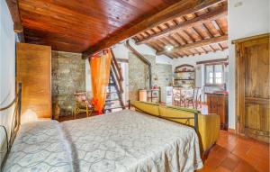 Posteľ alebo postele v izbe v ubytovaní Lovely Home In Castiglion Fiorentino