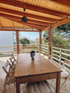 Balkón nebo terasa v ubytování Paradise House
