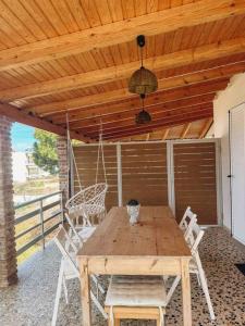 Balkón nebo terasa v ubytování Paradise House