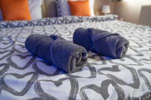 Letto o letti in una camera di Studio Apartments Maksimović