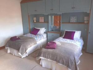 Postel nebo postele na pokoji v ubytování Rocklands Guesthouse Castlebar