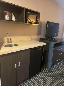 TV a/nebo společenská místnost v ubytování Best Western Plus Rama Inn & Suites